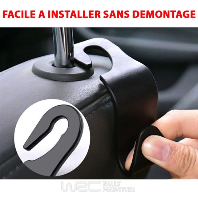 CINTRE CROCHET PORTE SAC VOITURE